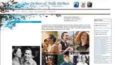 Desktop Screenshot of joeandnelle.com
